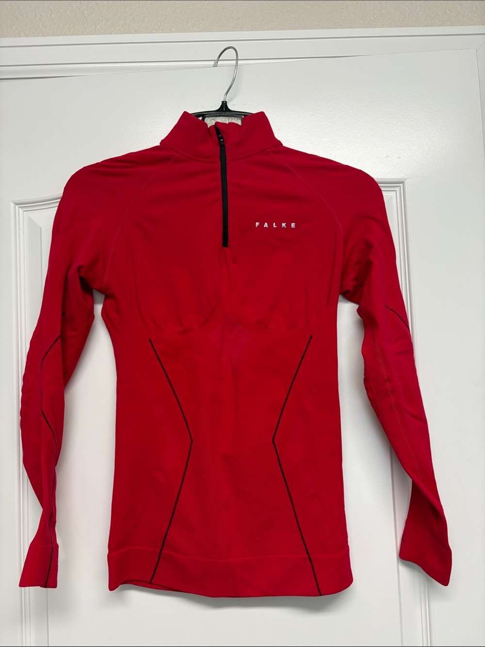 Falke 1/4 Zip Performance Skiing Ergonomic Athletic Jacket